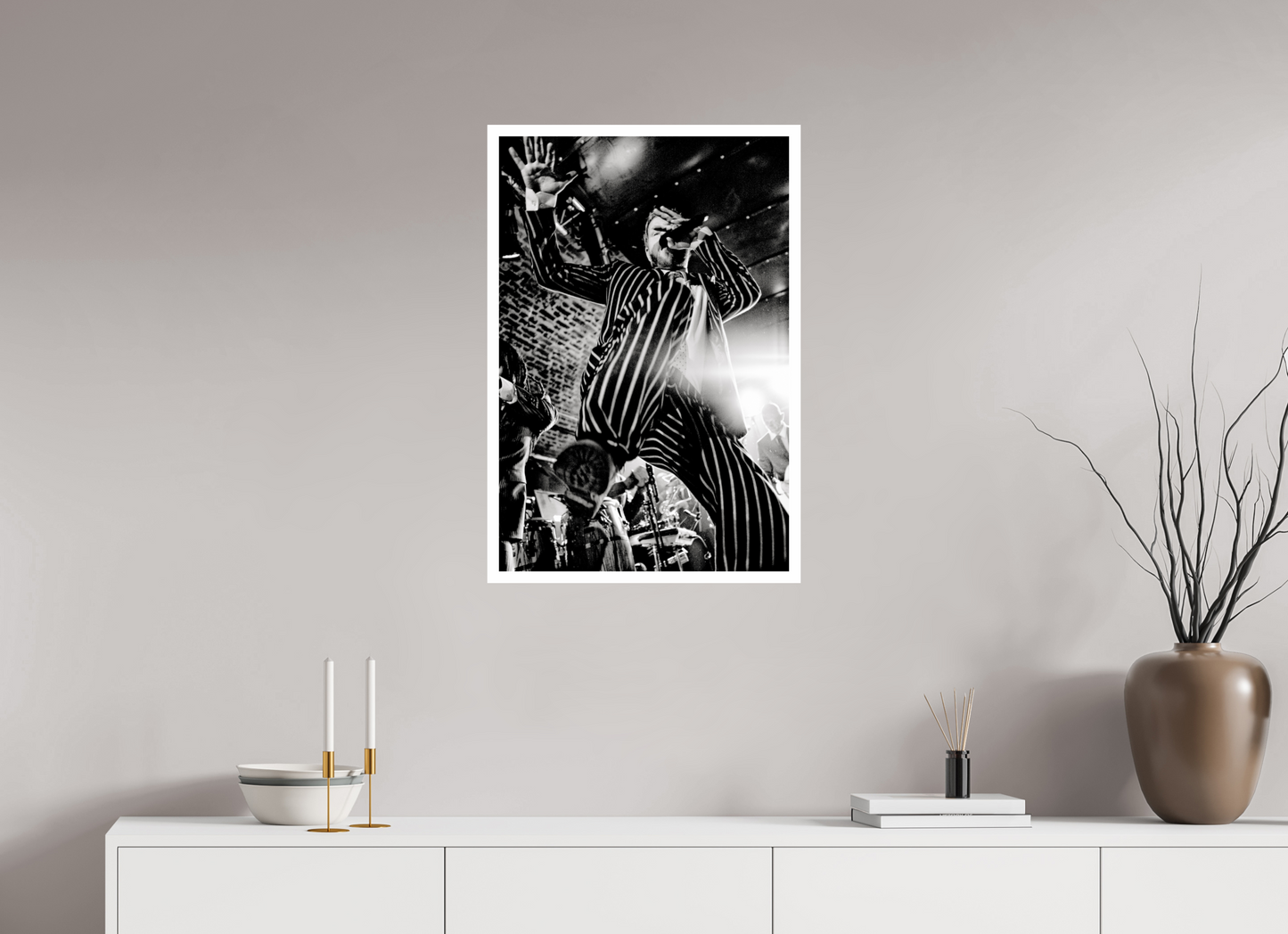 50 x 75 cm, Fine Art Print Peter Fox - Seeed Live 01