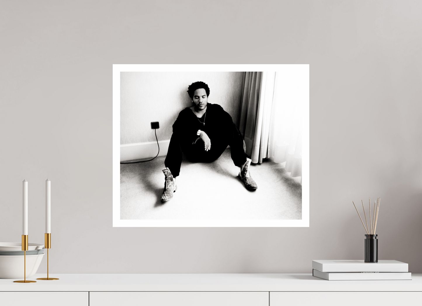 49,1 x 40 cm, Fine Art Print Lenny Kravitz 08