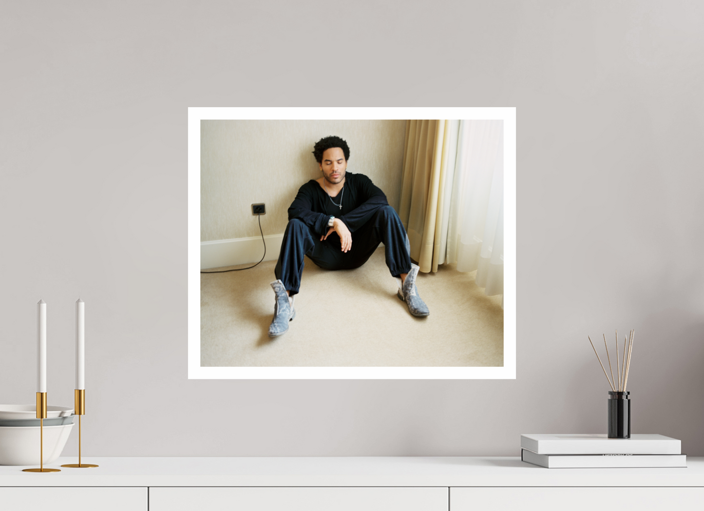 49,1 x 40 cm, Fine Art Print Lenny Kravitz 06