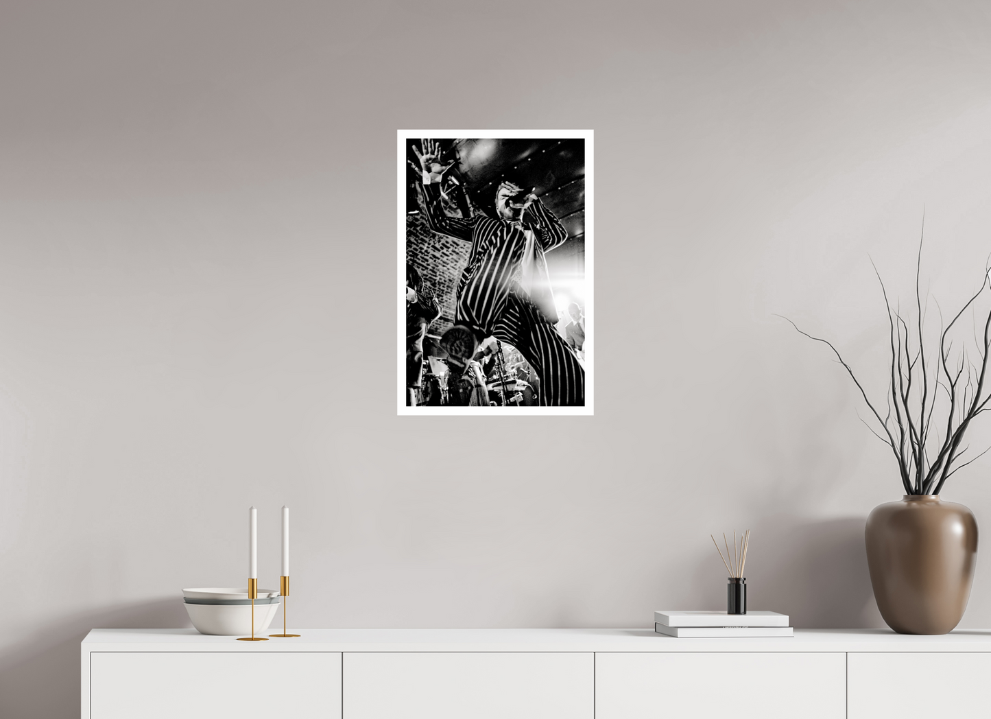 40 x 60 cm, Fine Art Print Peter Fox - Seeed Live 01