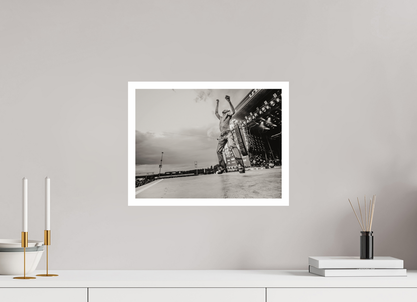 40 x 30 cm, Fine Art Print Måneskin Live 03