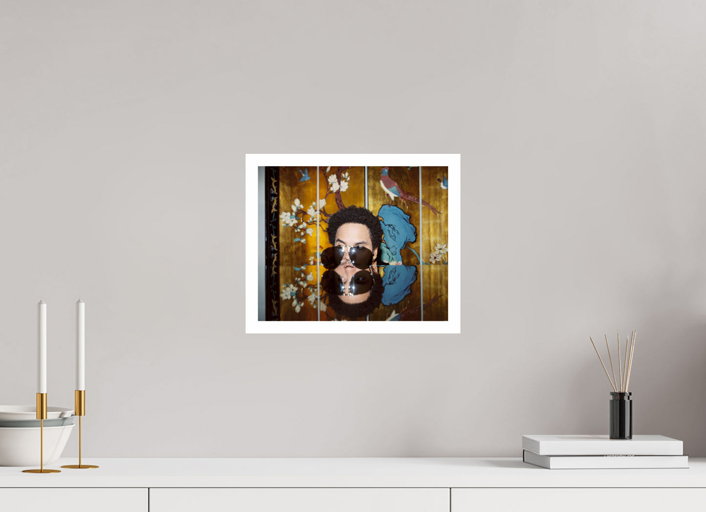 30,7 x 25 cm, Fine Art Print Lenny Kravitz 05
