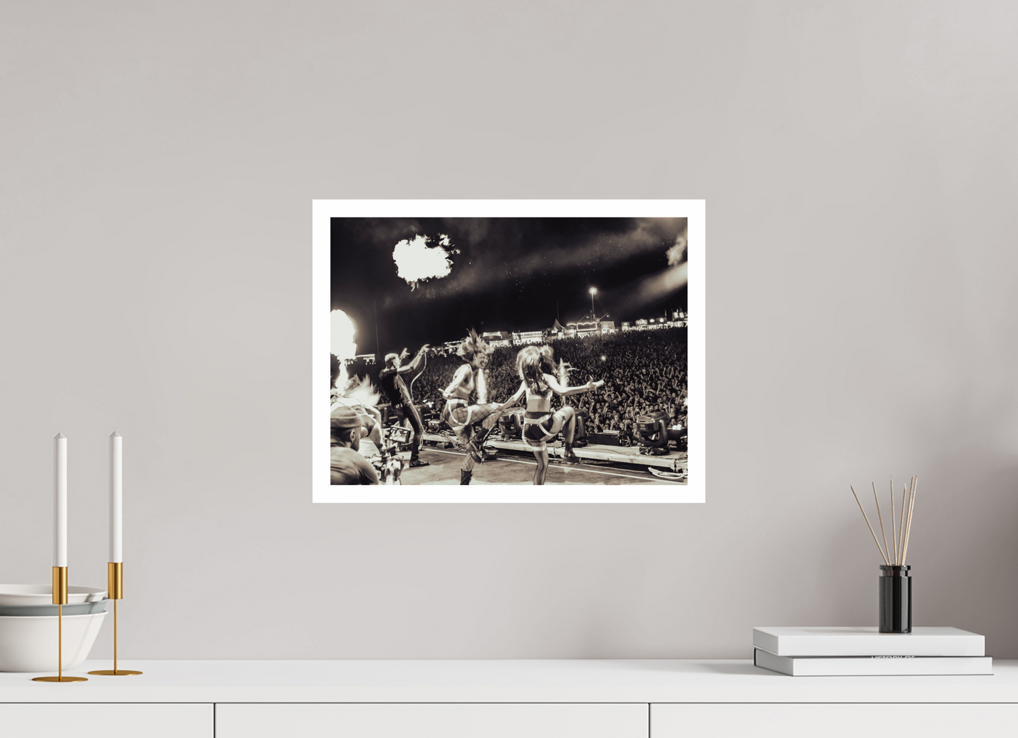 40 x 30 cm, Fine Art Print Scooter Live 02