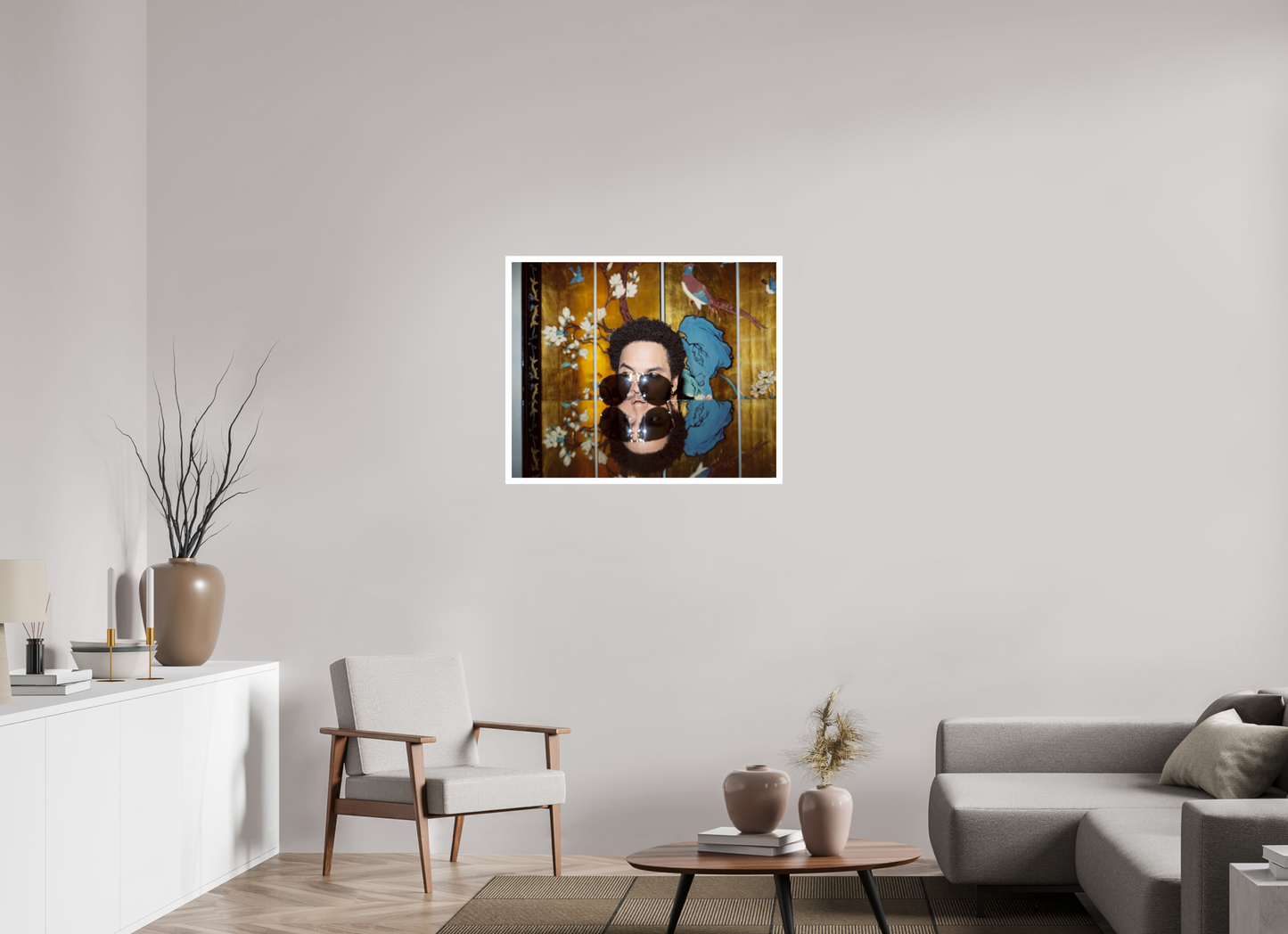 85,9 x 70 cm, Fine Art Print Lenny Kravitz 05