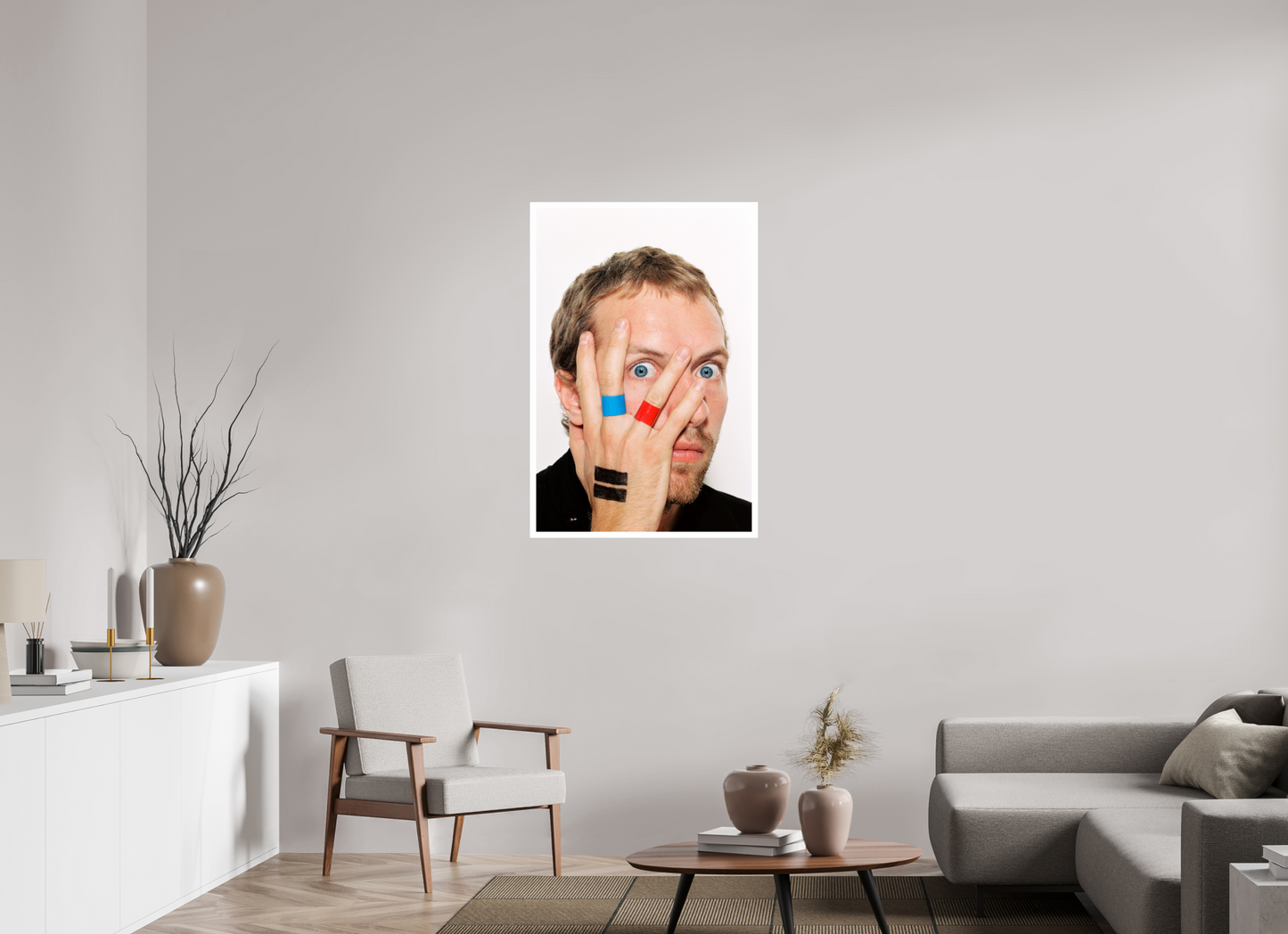 70 x 105 cm, Fine Art Print Chris Martin - Coldplay 06