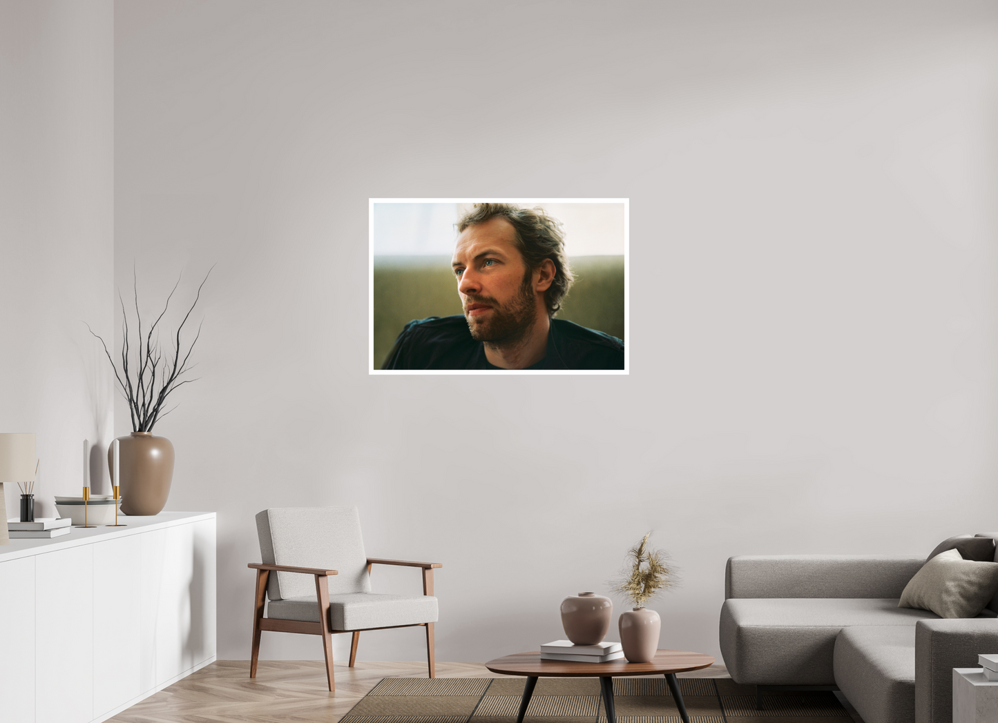 105 x 70 cm, Fine Art Print Chris Martin - Coldplay 01