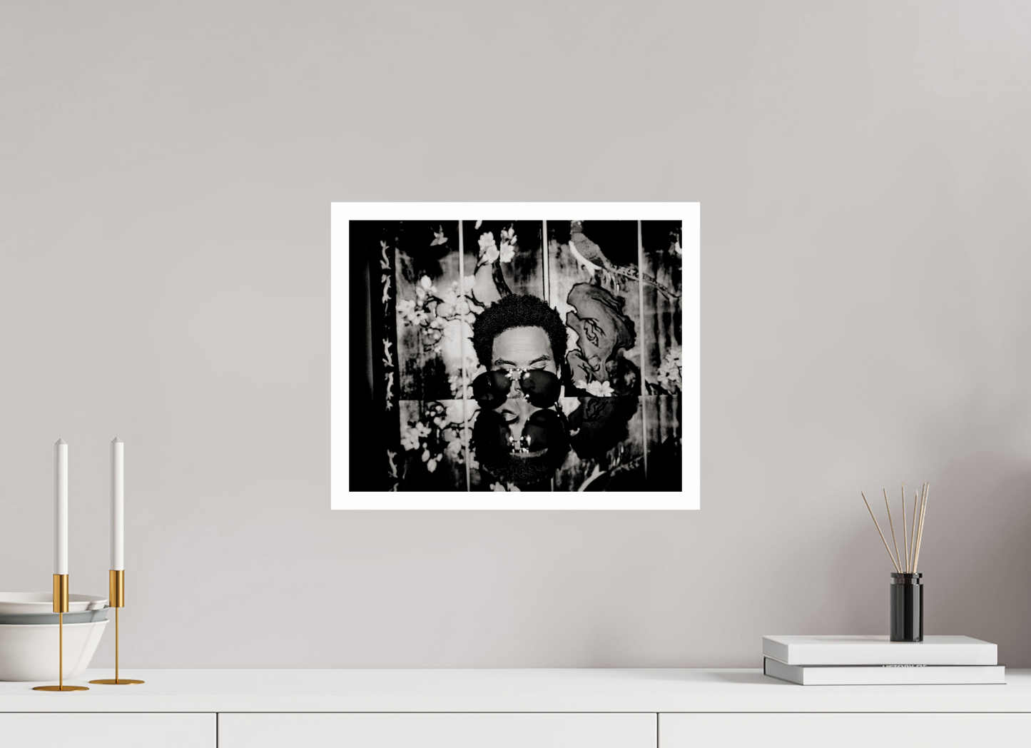 36,8 x 30 cm, Fine Art Print Lenny Kravitz 04