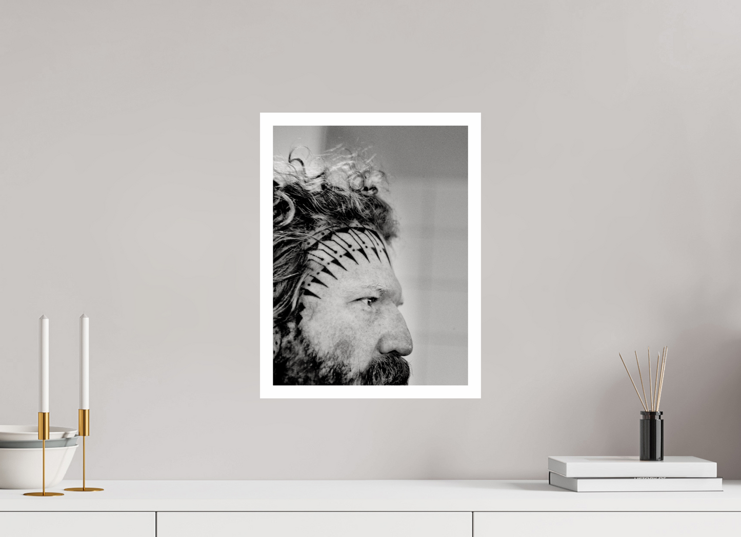 30 x 40 cm, Fine Art Print Brent Hinds - Mastodon 01