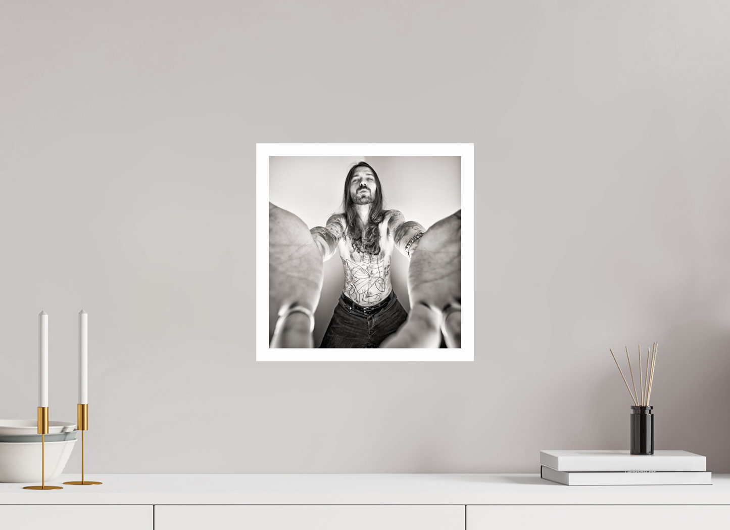 30 x 30 cm, Fine Art Print Simon Neil - Biffy Clyro 02