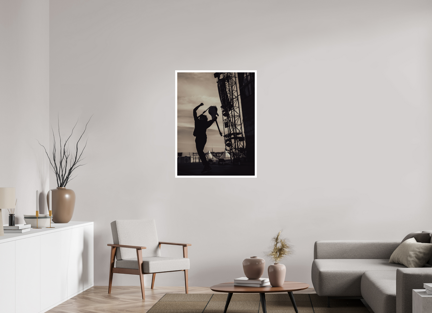 75 x 100 cm, Fine Art Print Fever 333 Live 01