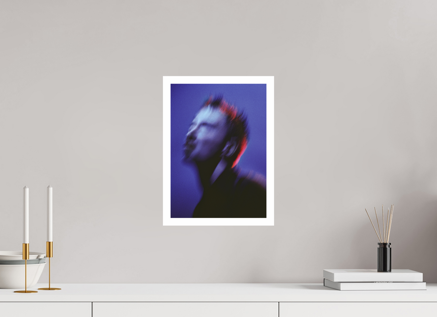 25 x 35 cm, Fine Art Print Thom Yorke - Radiohead 01