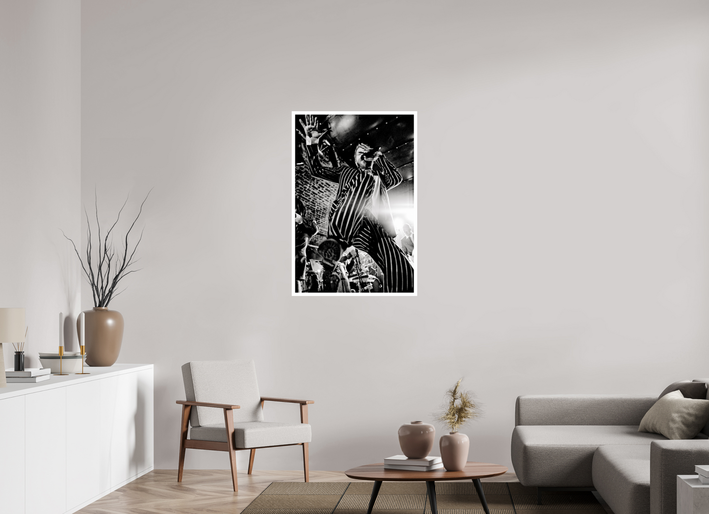 70 x 105 cm, Fine Art Print Peter Fox - Seeed Live 01
