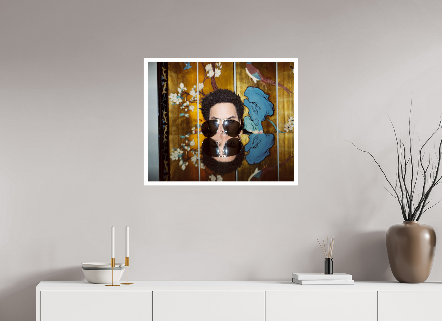 73,6 x 60 cm, Fine Art Print Lenny Kravitz 03