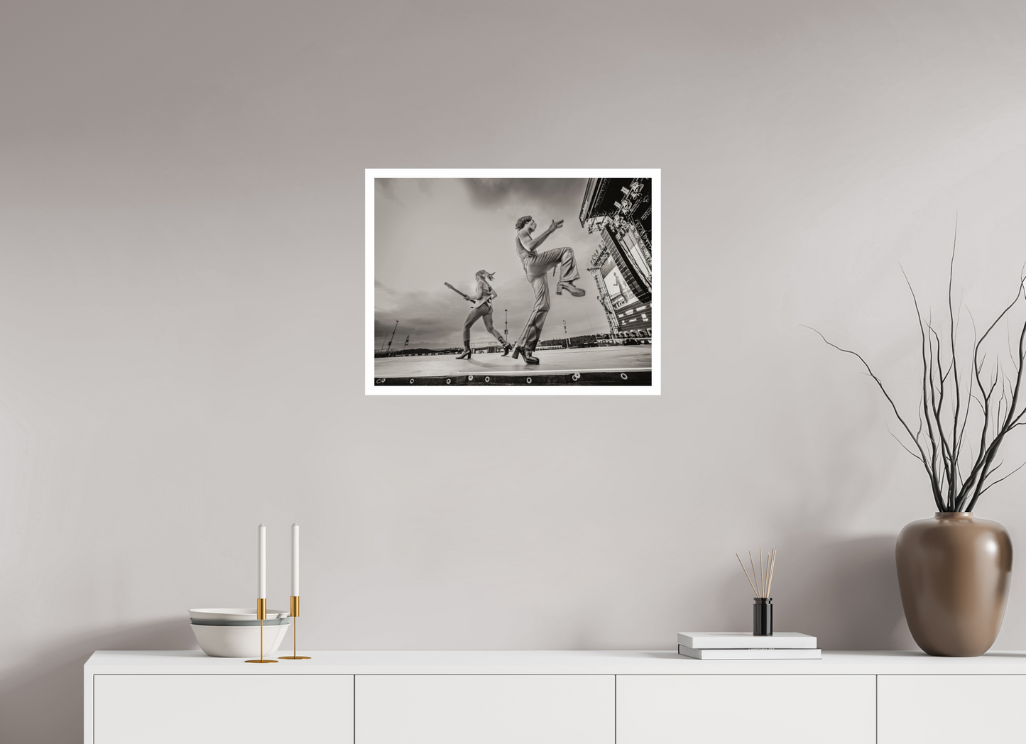 60 x 45 cm, Fine Art Print Måneskin Live 01