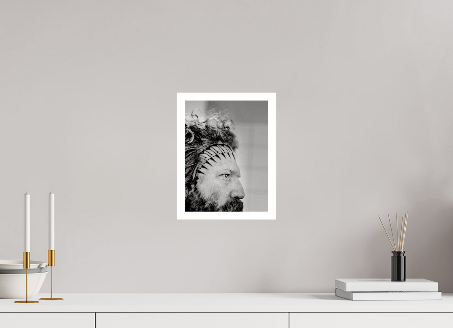 21 x 28 cm, Fine Art Print Brent Hinds - Mastodon 01