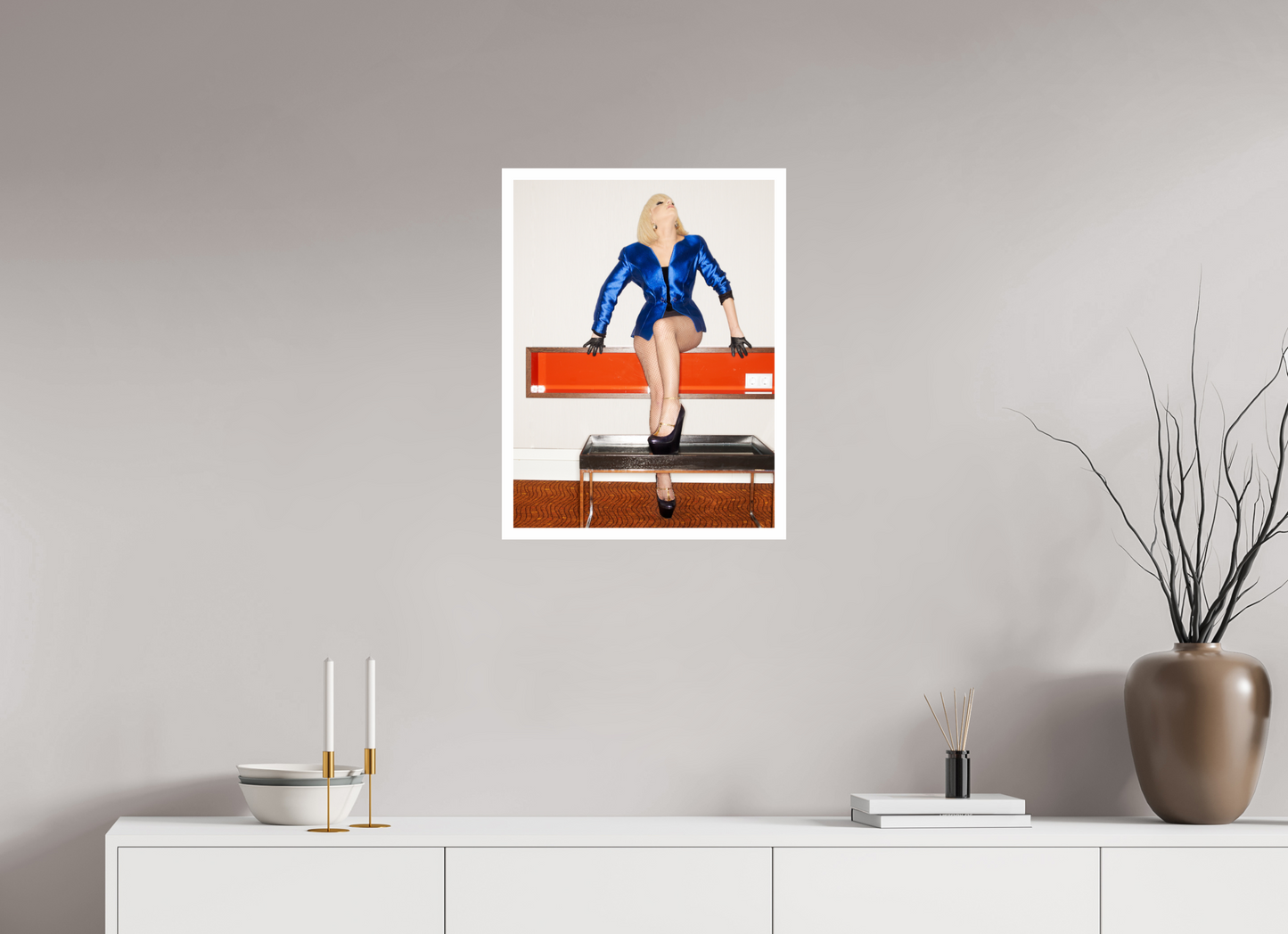 45 x 60 cm, Fine Art Print Lady Gaga 08