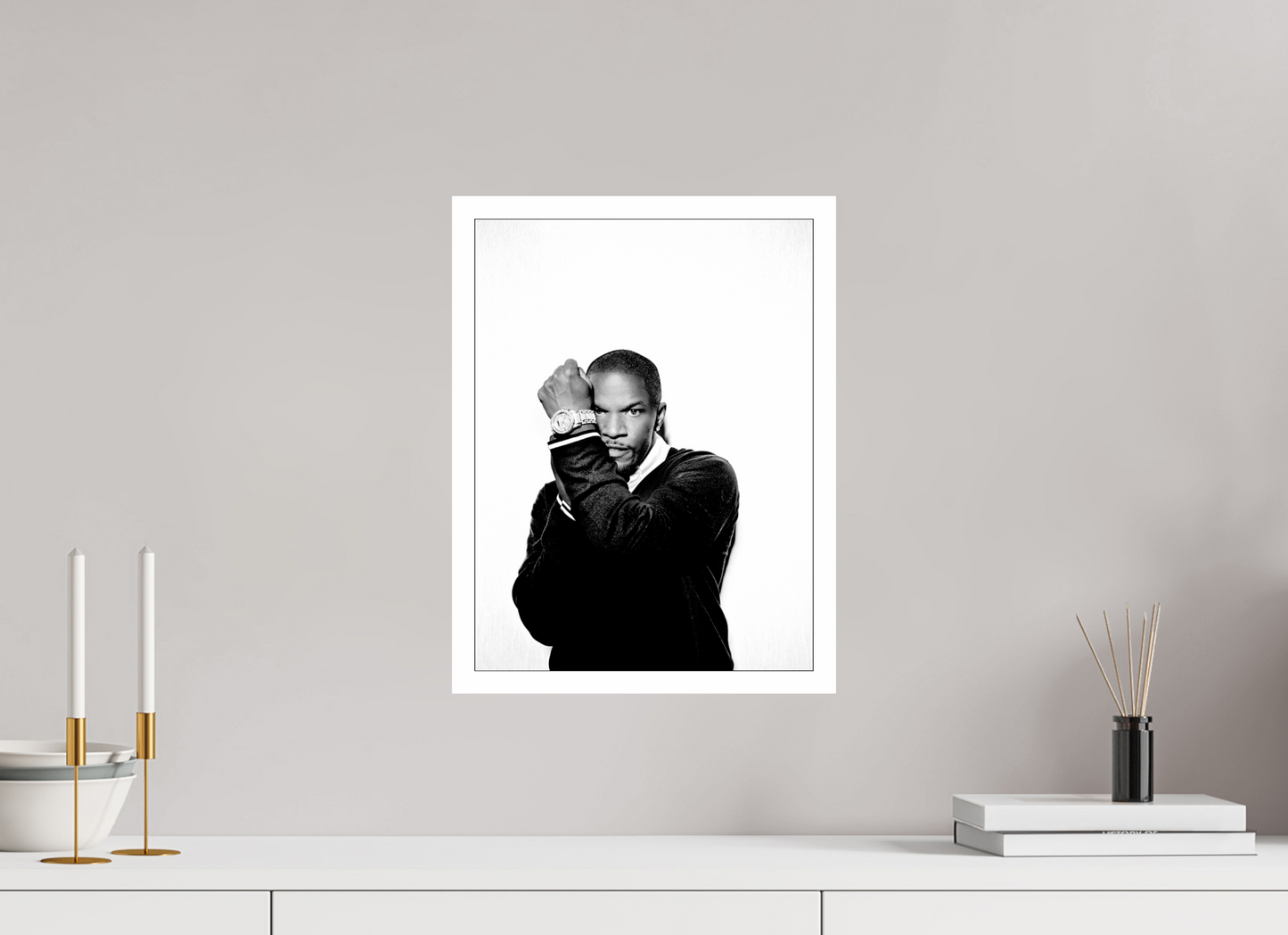 30 x 40 cm, Fine Art Print Jamie Foxx 04