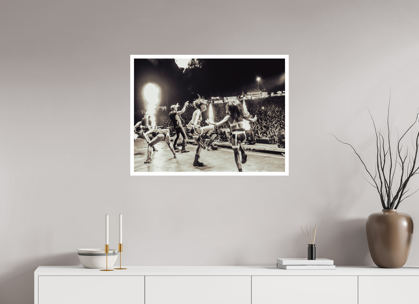 80 x 60 cm, Fine Art Print Scooter Live 03