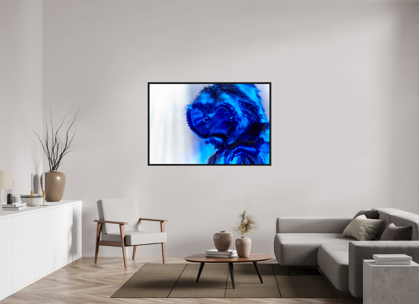 150 x 100 cm, Floater Frame | Black Matte Prodigy 01