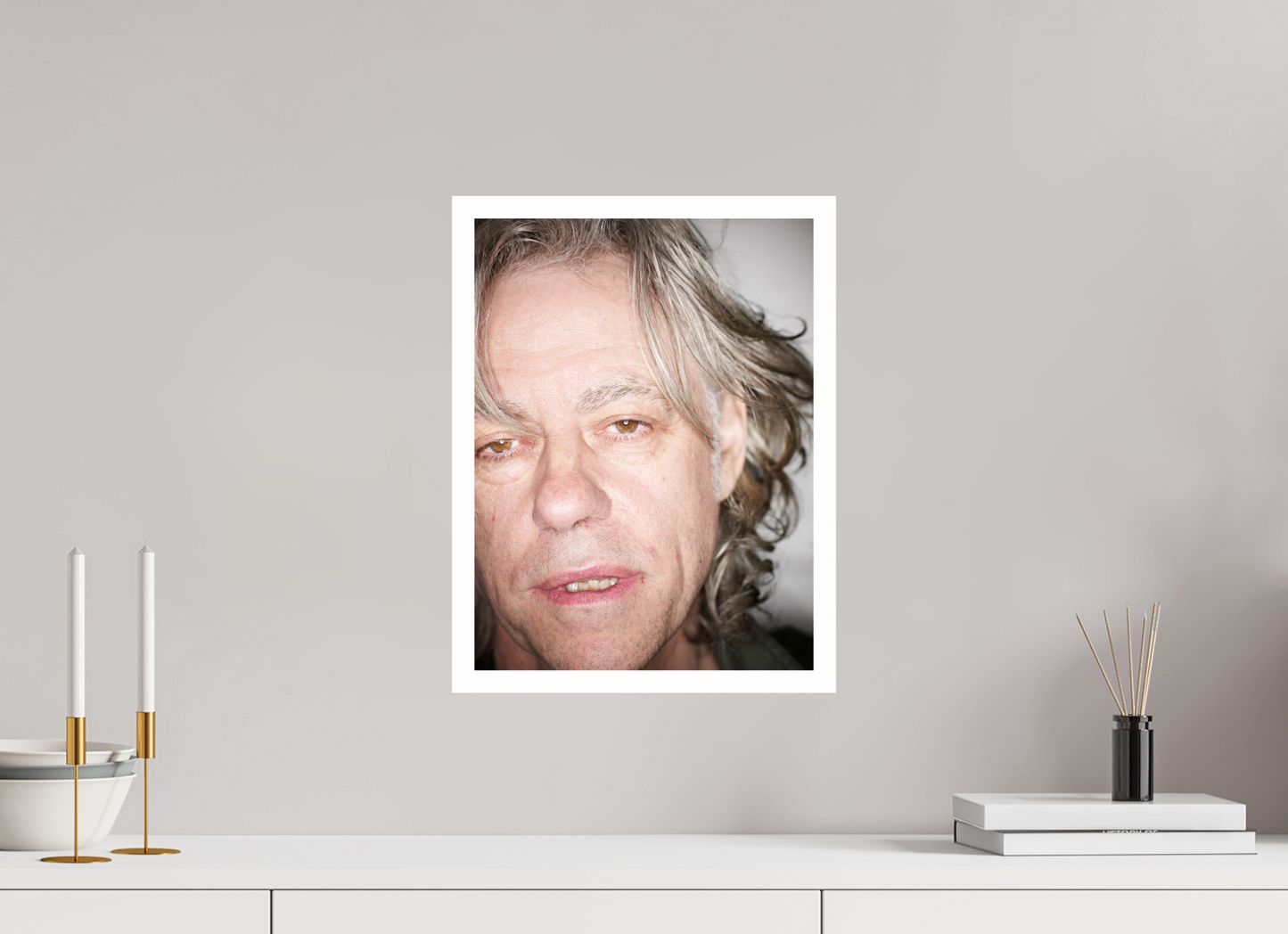 30 x 40 cm, Fine Art Print Bob Geldof 03