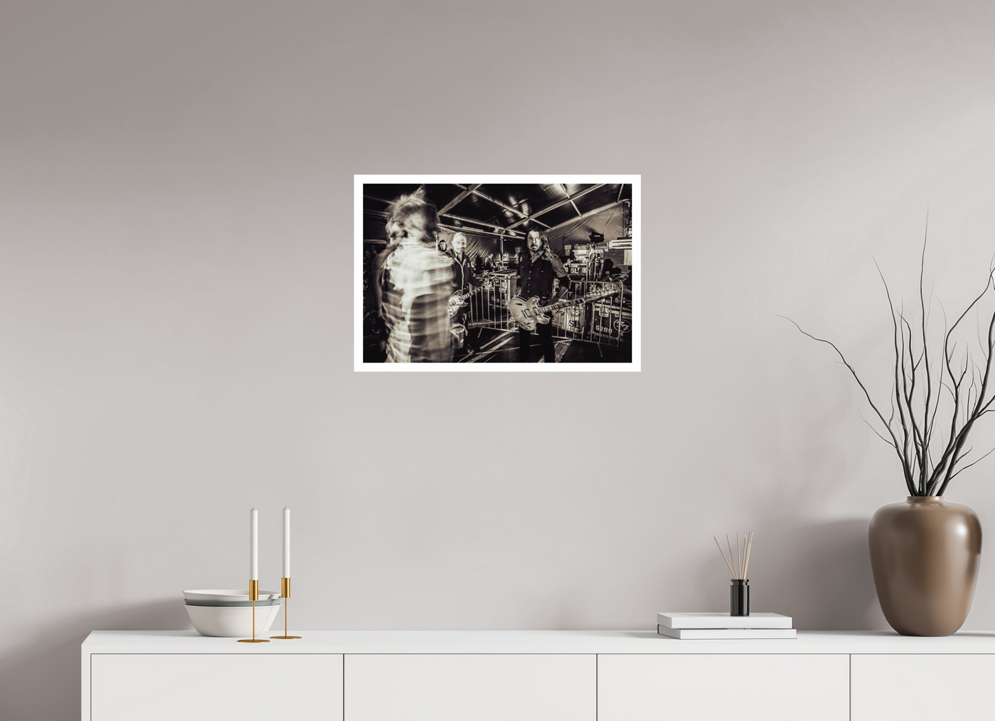 60 x 40 cm, Fine Art Print Dave Grohl - Foo Fighters 05