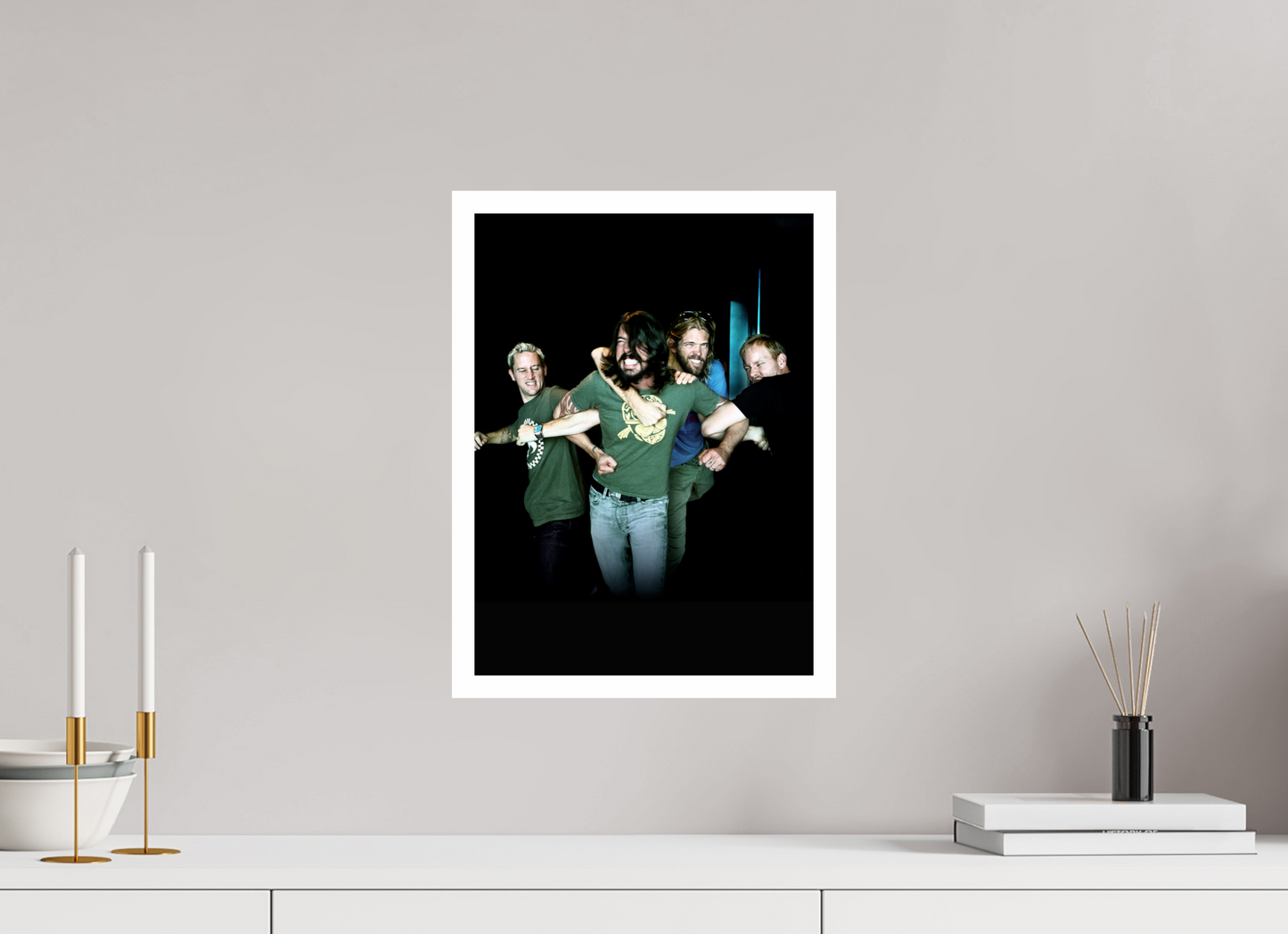 30 x 40,9 cm, Fine Art Print Dave Grohl - Foo Fighters 02