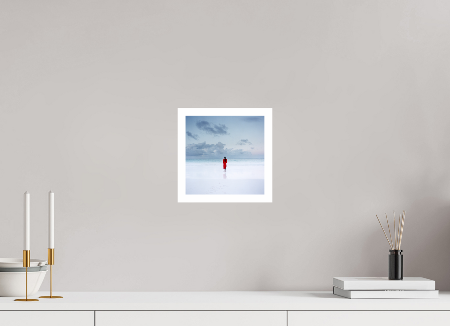 20 x 20 cm, Fine Art Print Massai - Zanzibar, Tansania 03