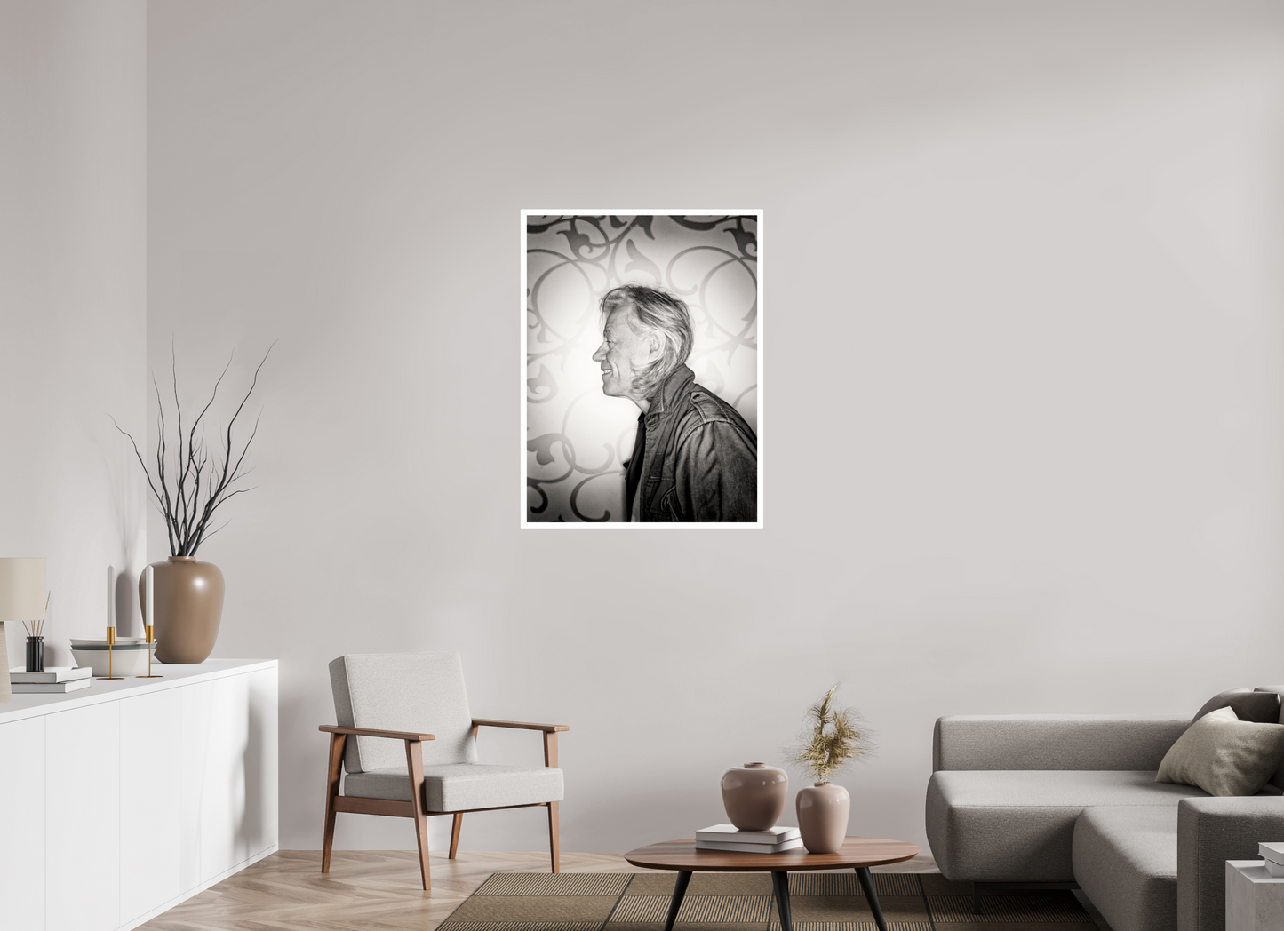 75 x 100 cm, Fine Art Print Bob Geldof 02