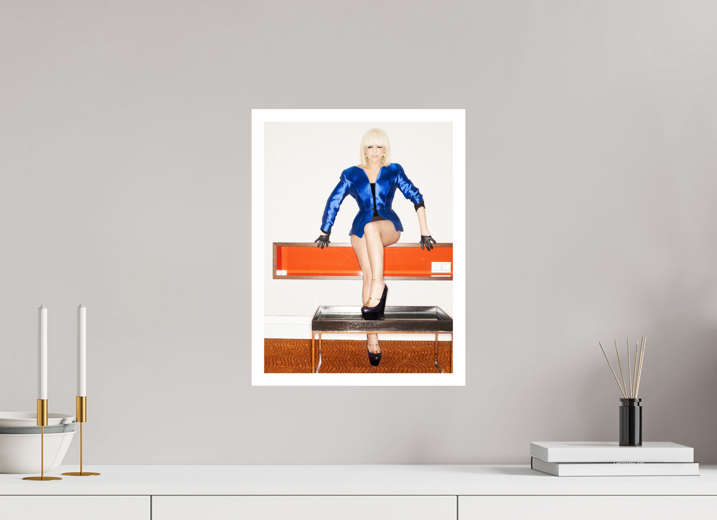 30 x 40 cm, Fine Art Print Lady Gaga 07