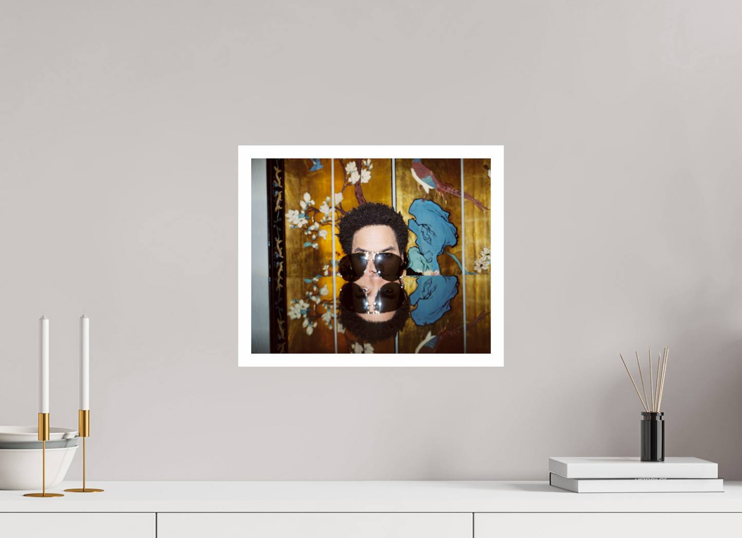 36,8 x 30 cm, Fine Art Print Lenny Kravitz 03