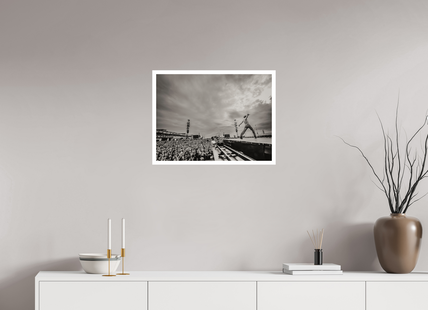 60 x 45 cm, Fine Art Print Måneskin Live 02