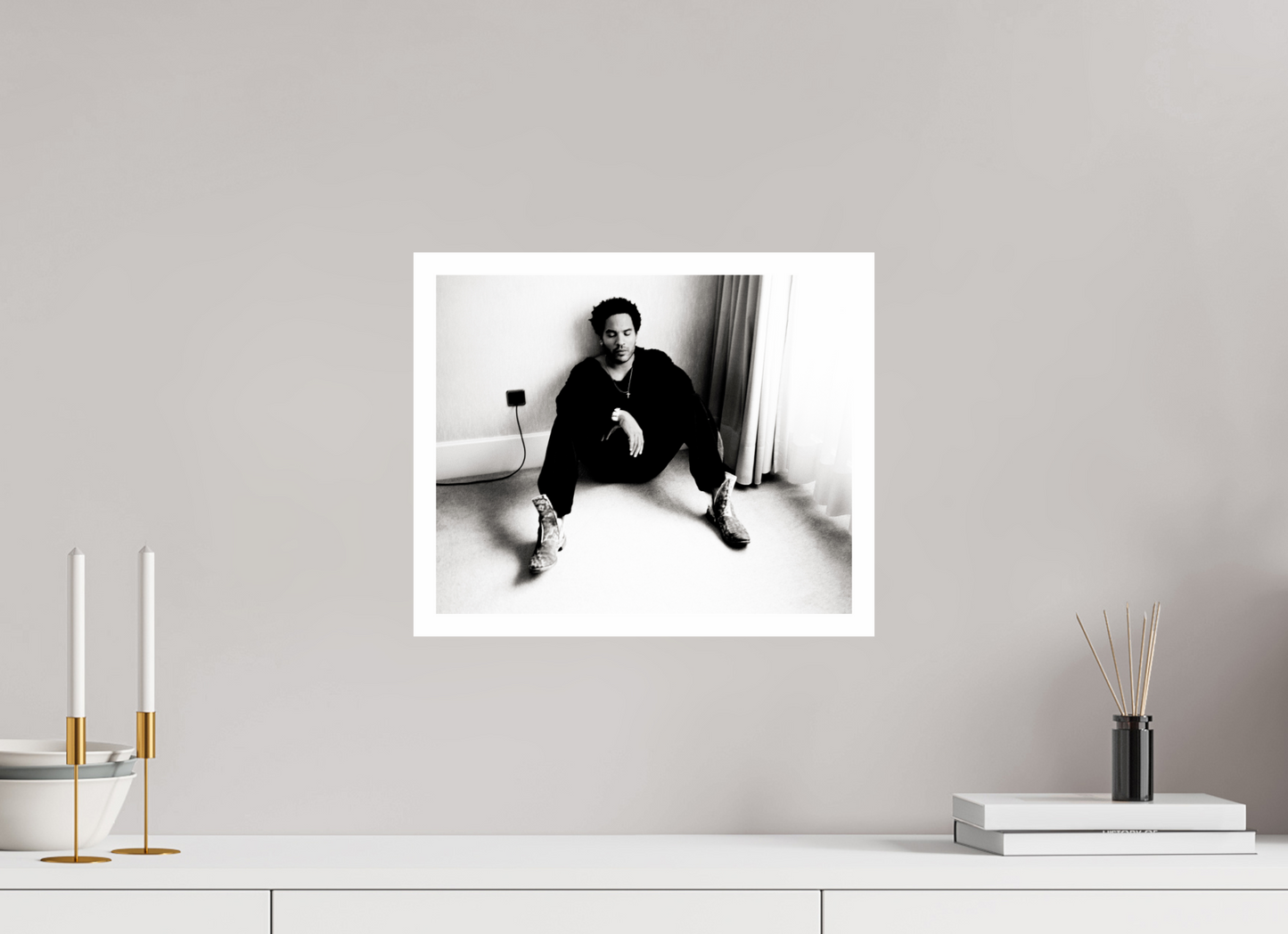 36,8 x 30 cm, Fine Art Print Lenny Kravitz 08