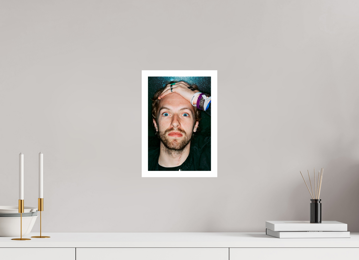 20 x 30 cm, Fine Art Print Chris Martin - Coldplay 07