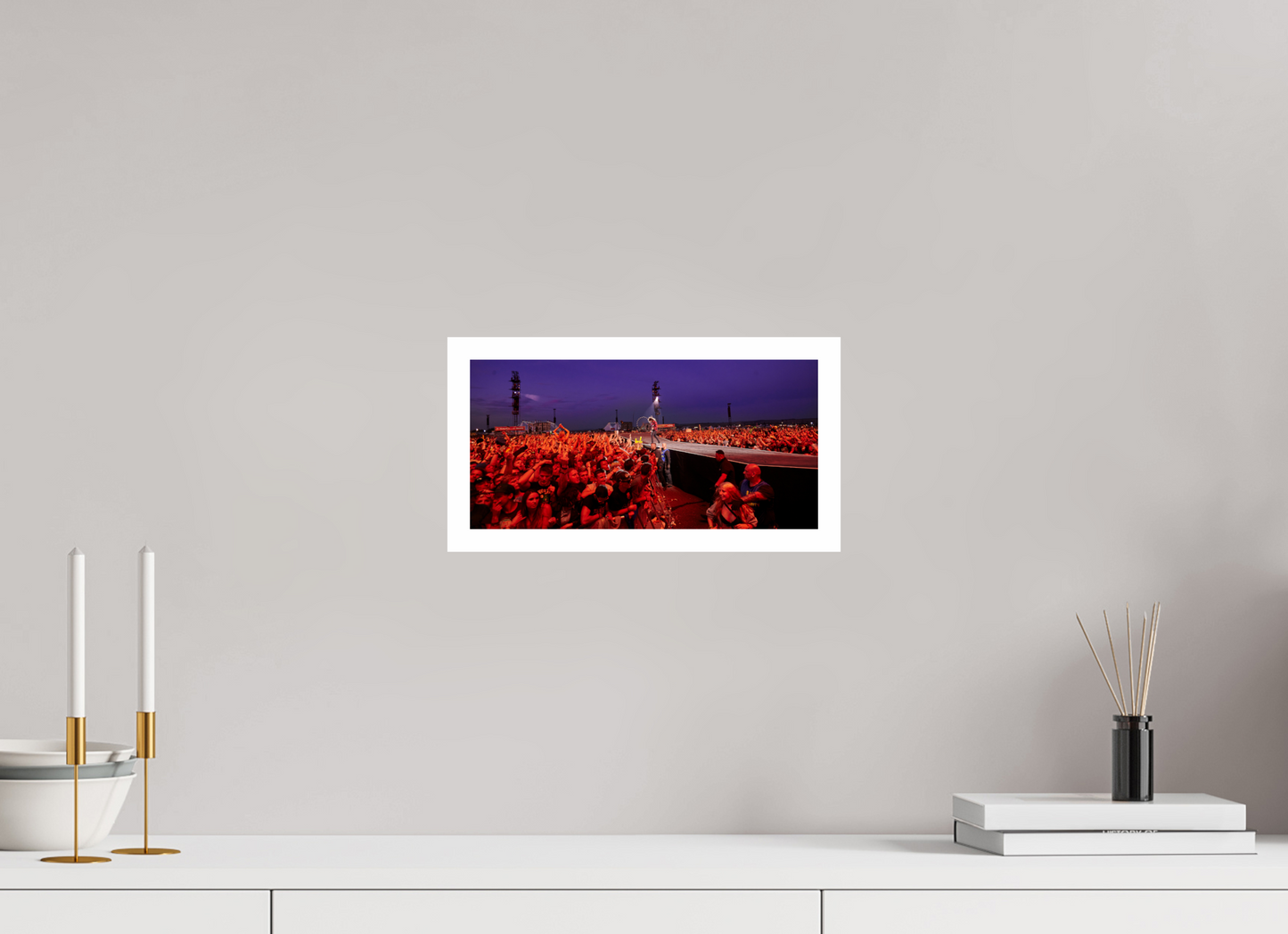 30,8 x 15 cm, Fine Art Print Dave Grohl - Foo Fighters Live 05