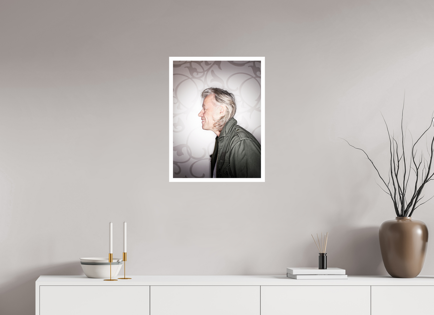 45 x 60 cm, Fine Art Print Bob Geldof 01