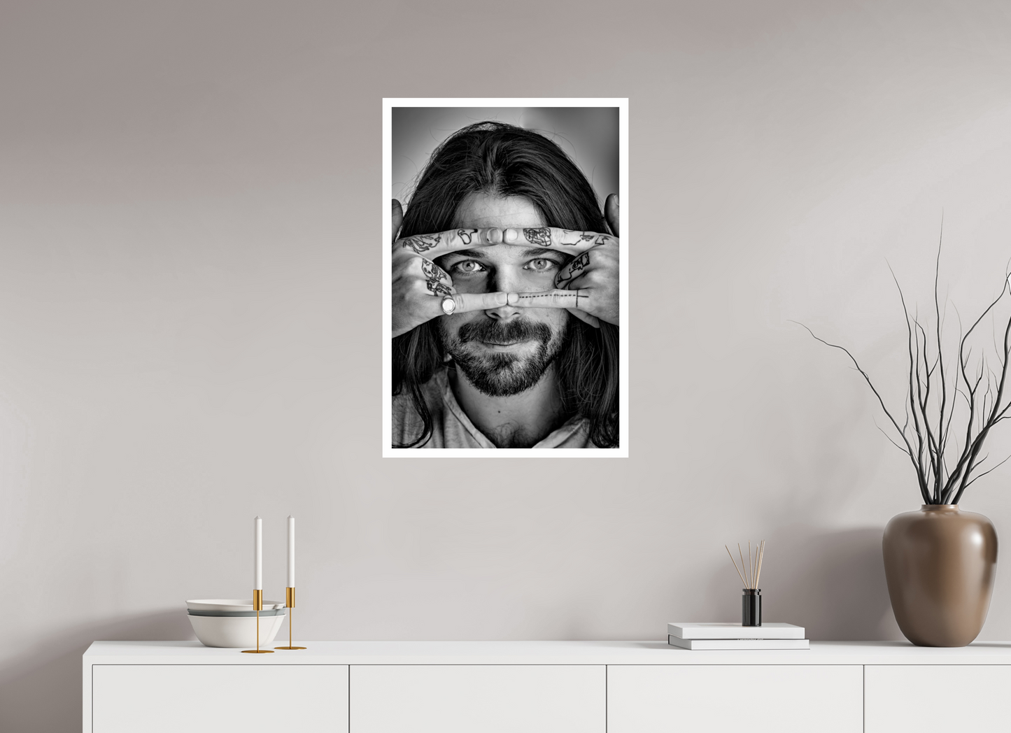 50 x 75 cm, Fine Art Print Simon Neil - Biffy Clyro 01