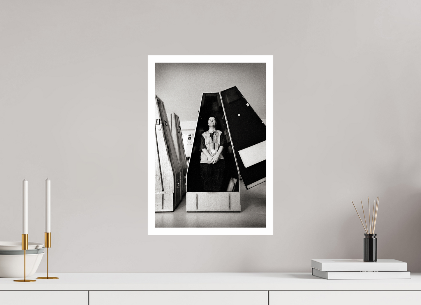 30 x 44,7 cm, Fine Art Print Nigel Kennedy 01