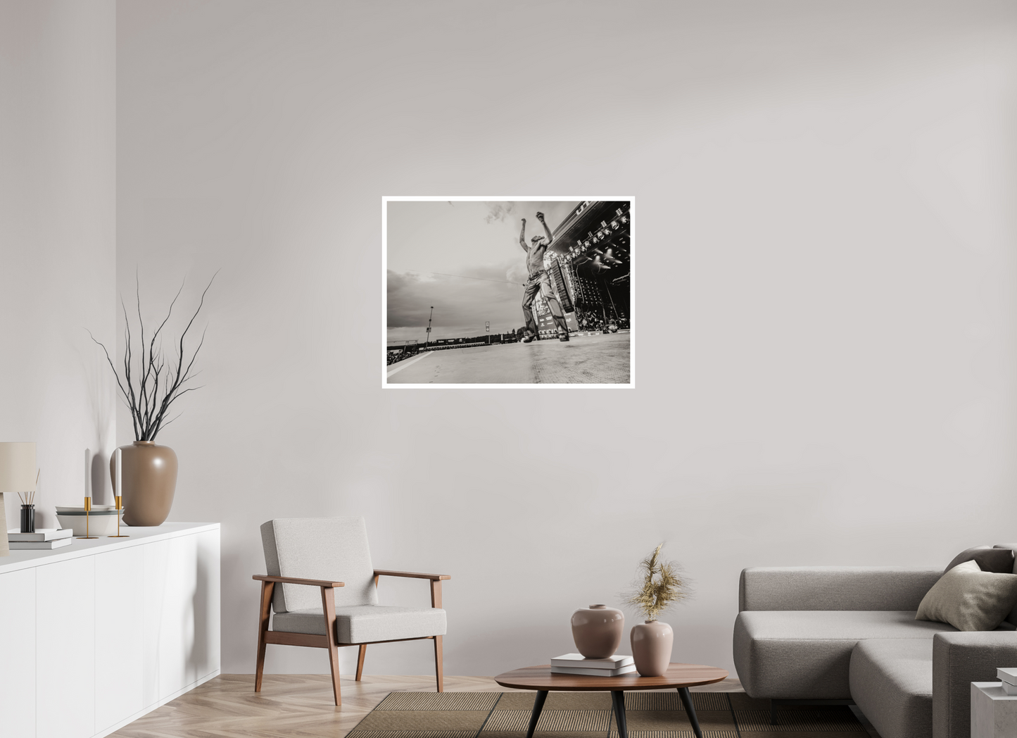 100 x 75 cm, Fine Art Print Måneskin Live 03