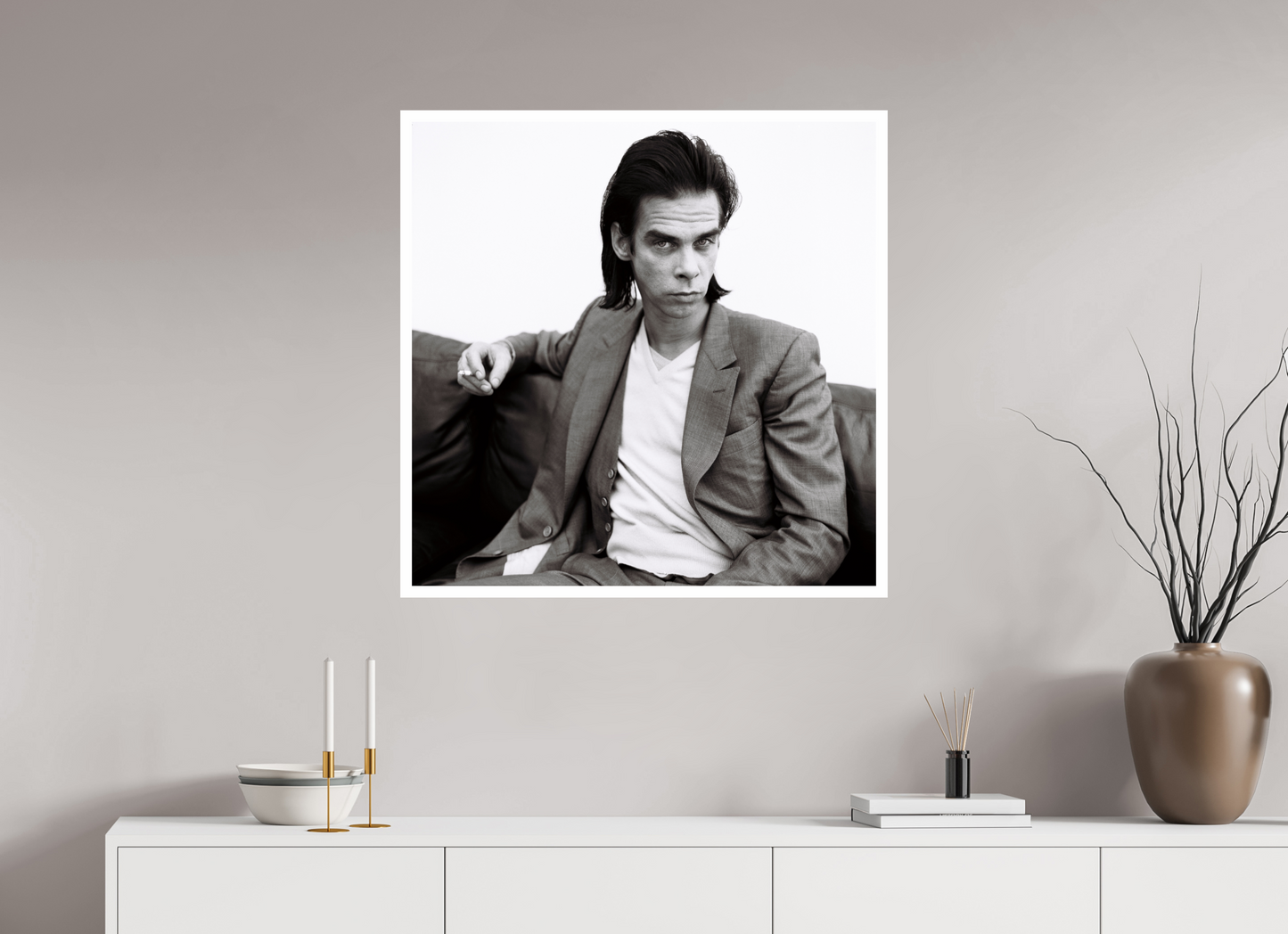 80 x 80 cm, Fine Art Print Nick Cave 01