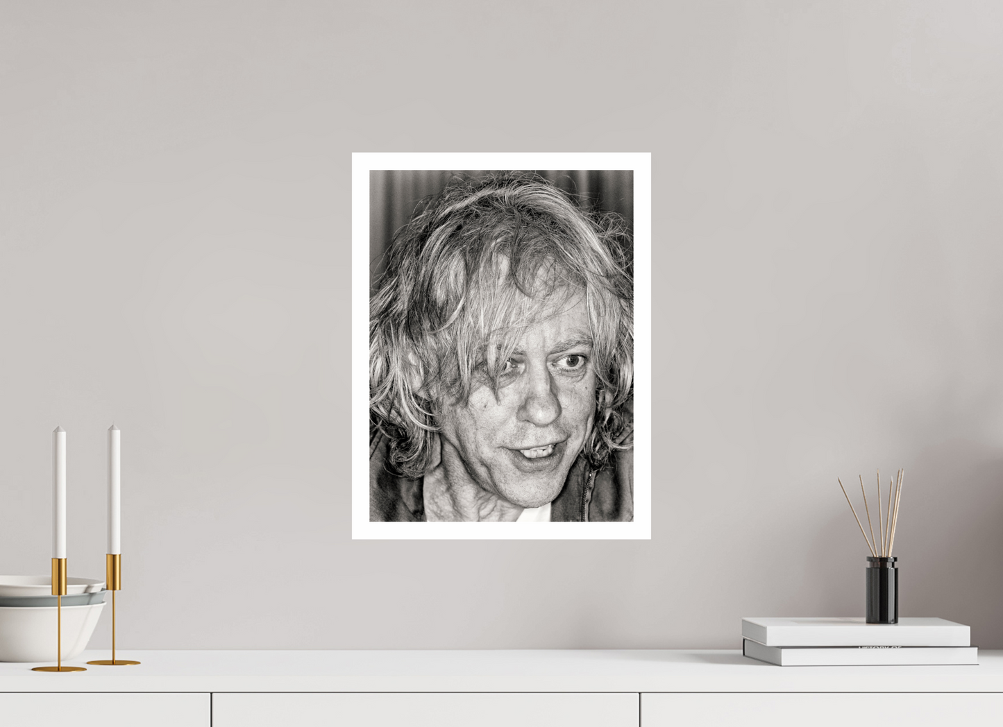 30 x 40 cm, Fine Art Print Bob Geldof 06