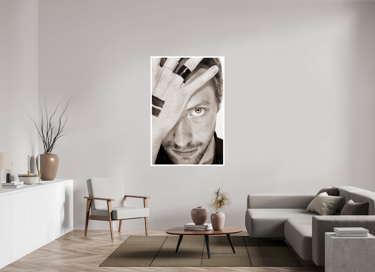 100 x 150 cm, Fine Art Print Chris Martin - Coldplay 05