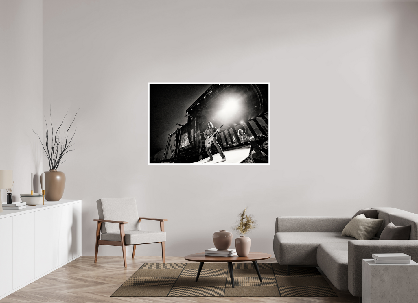 150 x 100 cm, Fine Art Print Dave Grohl - Foo Fighters Live 07