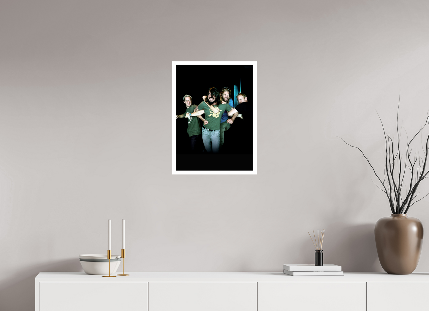 40 x 54,6 cm, Fine Art Print Dave Grohl - Foo Fighters 02