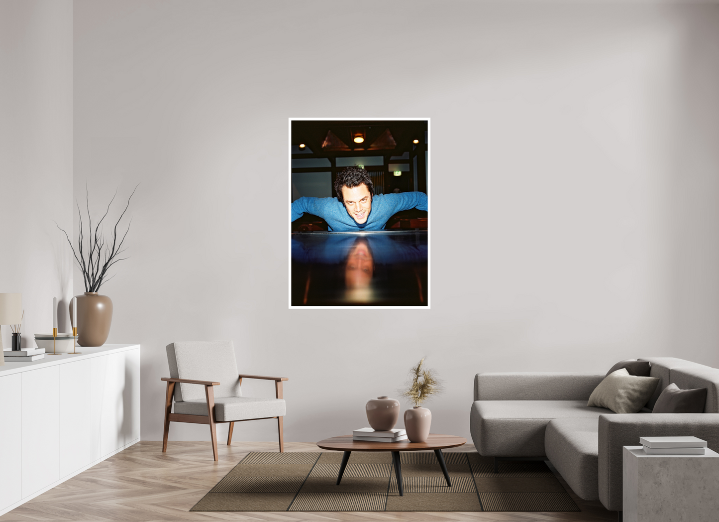 100 x 135,9 cm, Fine Art Print Johnny Knoxville - Jackass 04