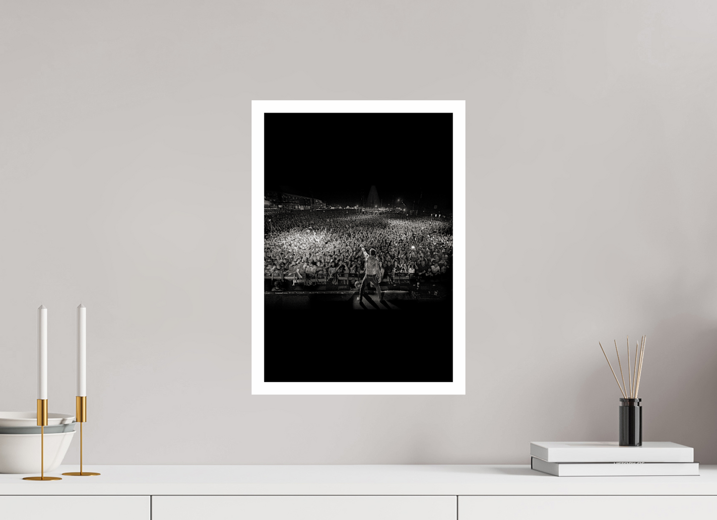 30 x 42,8 cm, Fine Art Print Linkin Park Live 01