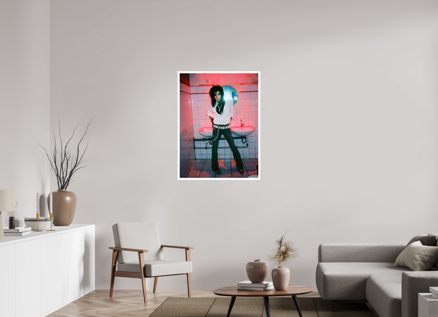 75 x 100 cm, Fine Art Print Bill Kaulitz - Tokio Hotel 02