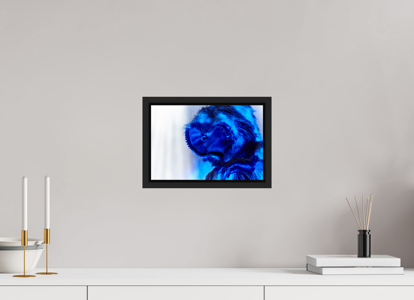 30 x 20 cm, Floater Frame | Black Matte Prodigy 01