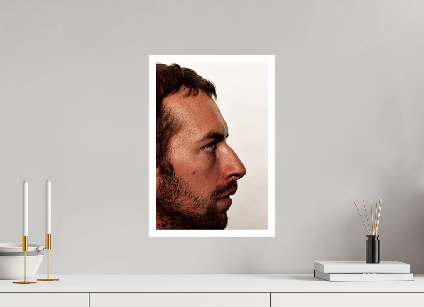 30 x 45 cm, Fine Art Print Chris Martin - Coldplay 03