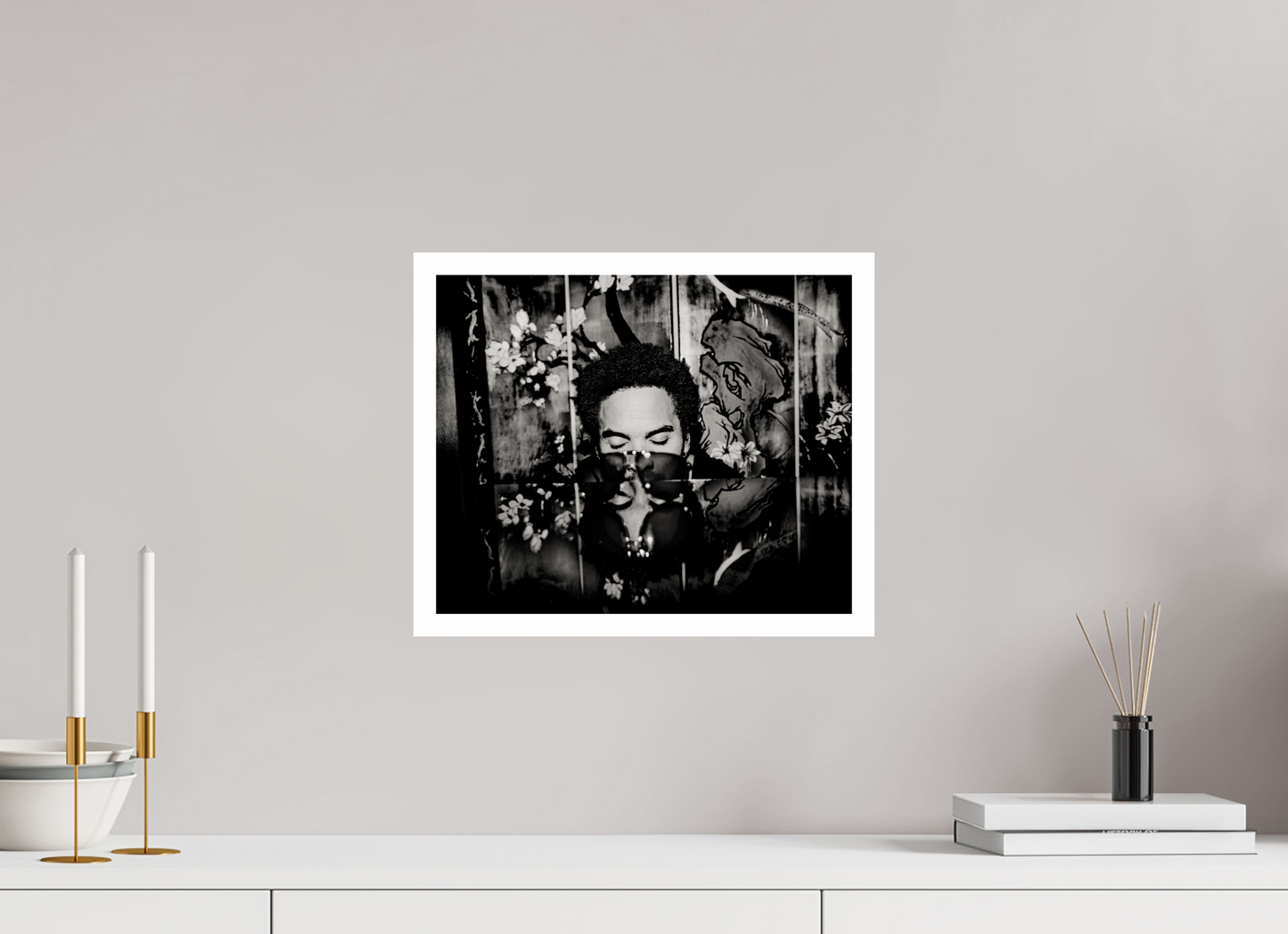 36,8 x 30 cm, Fine Art Print Lenny Kravitz 01