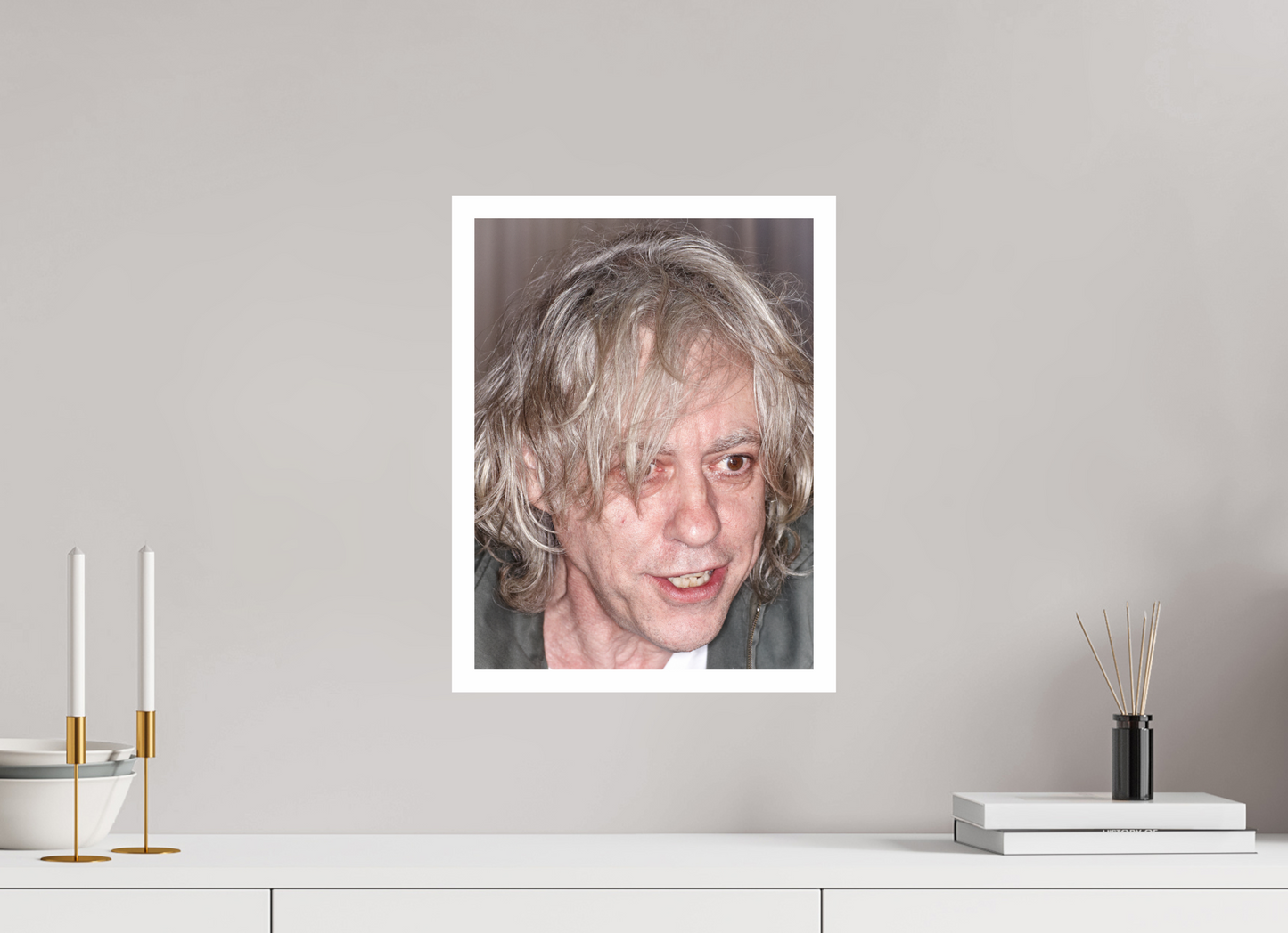 30 x 40 cm, Fine Art Print Bob Geldof 05